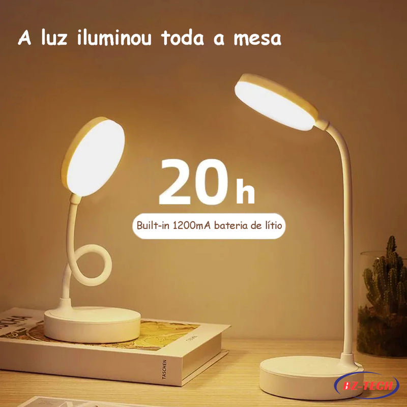 Abajur de Mesa Portátil – Iluminação Prática e Moderna