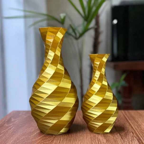 Decoração Estilosa com Vasos Geométricos 3D – Perfeitos para Todos os Ambientes