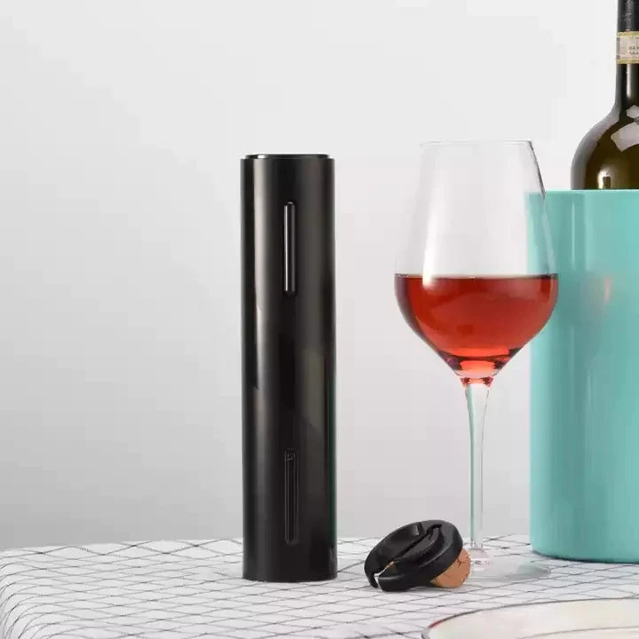 Abridor de Vinho Elétrico Dapper - Praticidade e Elegância na Hora de Servir + 3 brindes grátis