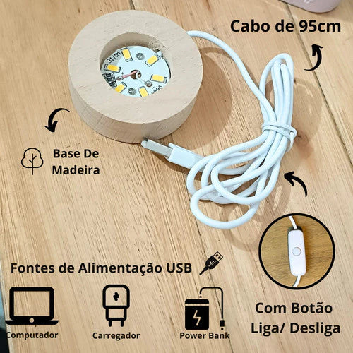 Luminária Bola de Cristal – Sofisticação e Luz para Seu Ambiente