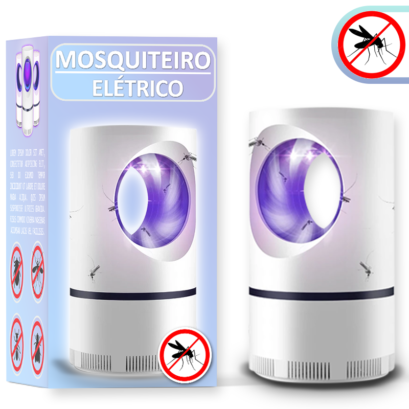 Armadilha Para Mosquitos e Insetos Dapper - Mosquiteiro Elétrico